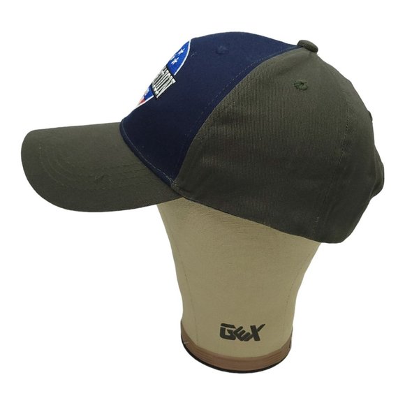 One Nation Under God Navy and Olive Hat - Picture 9 of 12